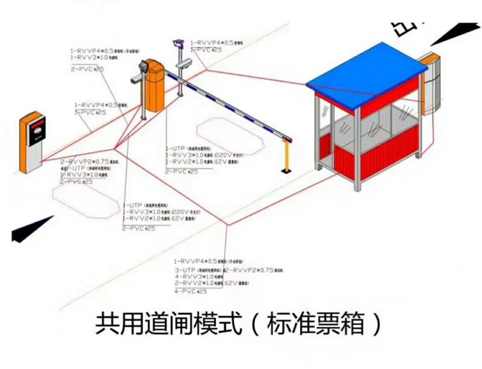 天等县单通道模式停车系统